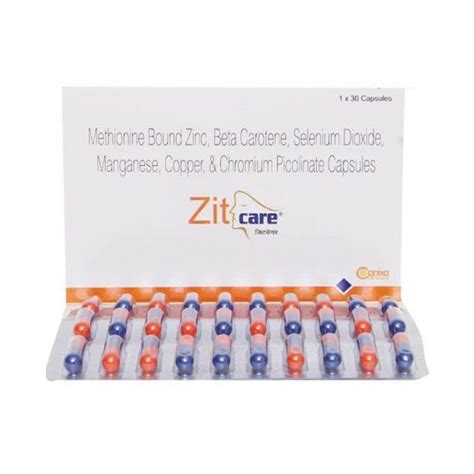 Buy Zitcare Capsules (1×30 Capsules) - Cureka