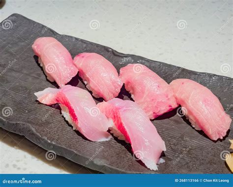 Close Up Shot of Raw Fish Sushi Stock Photo - Image of city, rice ...