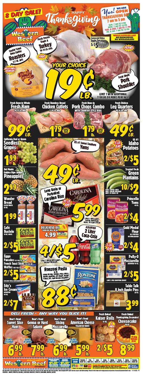 Western Beef Black Friday Ad Circular - 11/19 - 11/26/2020 | Rabato