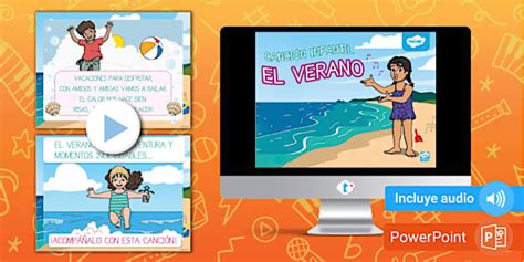 Canción infantil: El verano (teacher made) - Twinkl