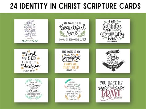 Identity In Christ Verses