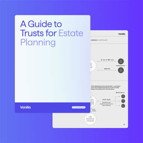 A guide to trusts for estate planning - Vanilla