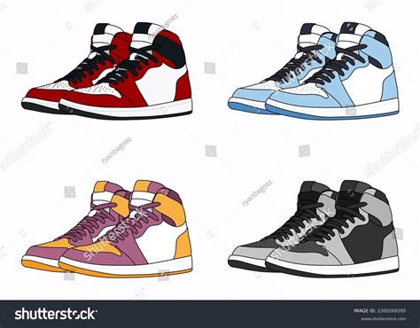Draw Shoes Jordans