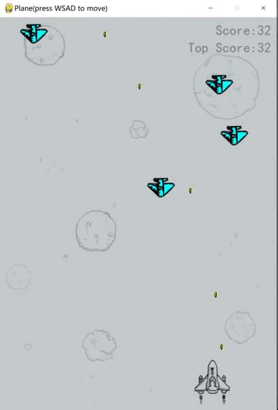 Pygame Simple Game 的图像结果