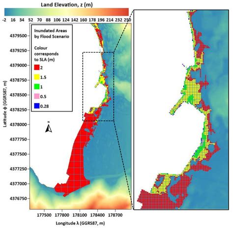 CoastFLOOD: A High-Resolution Model for the Simulation of Coastal ...