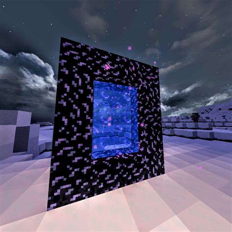 Minecraft Papercraft Aether Portal