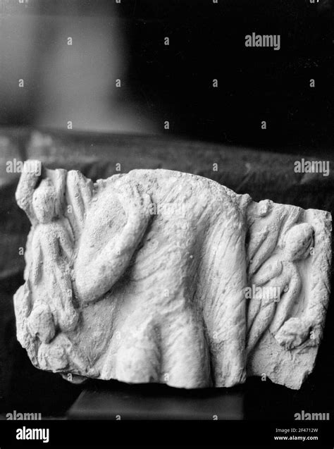 Dandan-Oilik (Taklamakan). "Sprouting Buddha". Relief from the parivara ...