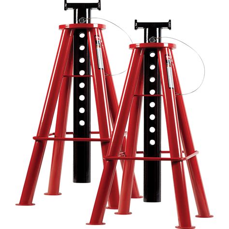 Sunex High-Height Pin-Type 10-Ton Jack Stands — Pair, Model# 1410 ...