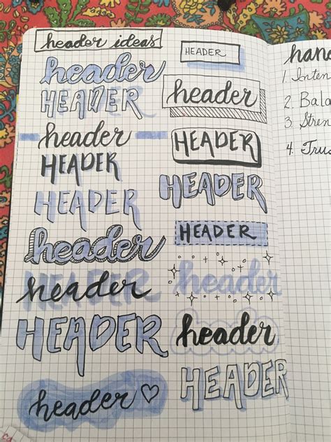 Image result for Simple Header Ideas for Notes
