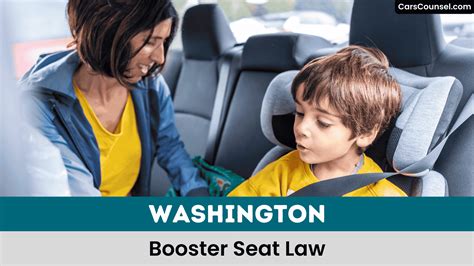 Washington Booster Seat Law: 2026 Updated
