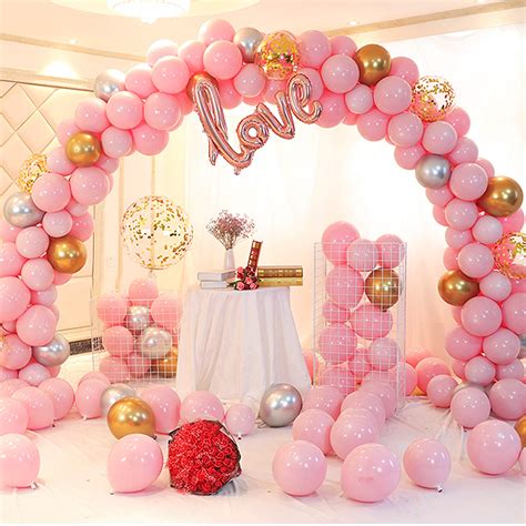 Balloon Arch Kit, 9ft Tall &10ft Wide Adjustable Balloon Column Stands ...