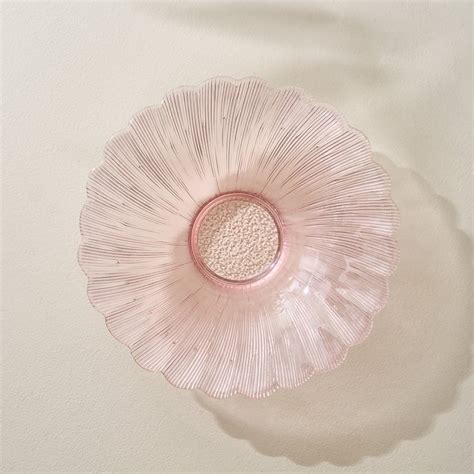 Buy Fiora Delphi Glass Floral Decorative Bowl from Home Centre at just ...
