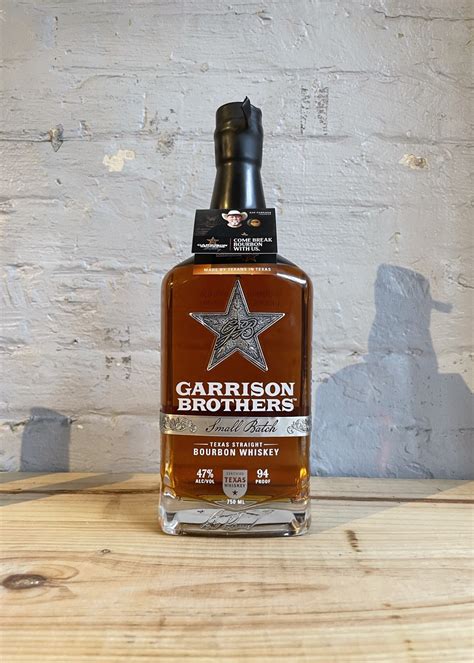 Garrison Brothers SMall Batch Straight Bourbon Whiskey - Hye, Texas ...