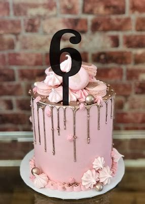 Number cake topper