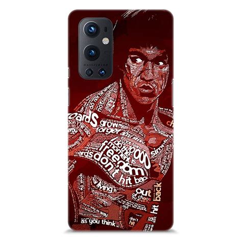 chiraiyaa Bruce Lee Typography Designer Printed Premium Back Cover Case ...