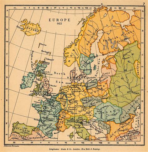 Old Map of Europe 的图像结果