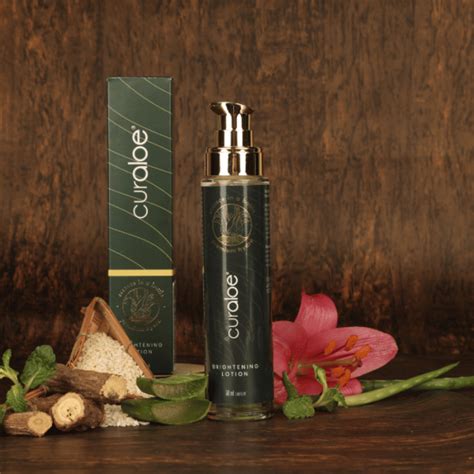 Natural Glow: Curaloe Face Brightening Lotion - 49% Aloe Vera