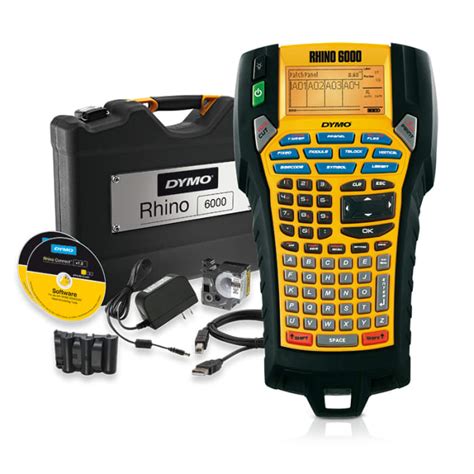 2122967 Dymo | Dymo DYMO RHINO 6000 Handheld Label Printer Kit, 19 mm ...