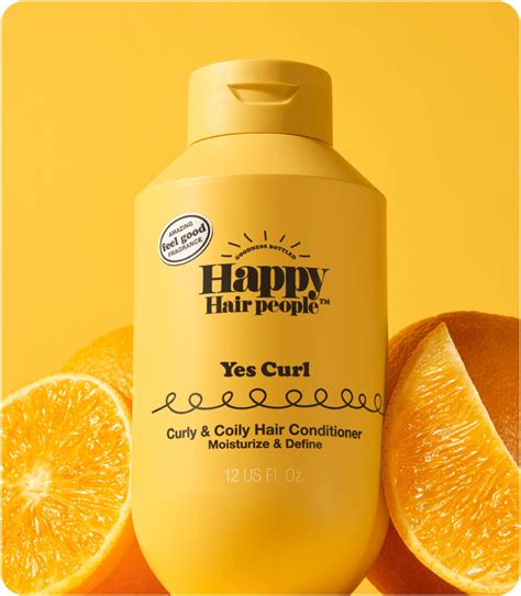 Happy Hair People Yes Curl Curly & Coily Hair Conditioner (moisturize ...