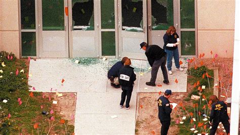 Columbine High School Shooting Crime Scene Photos Library
