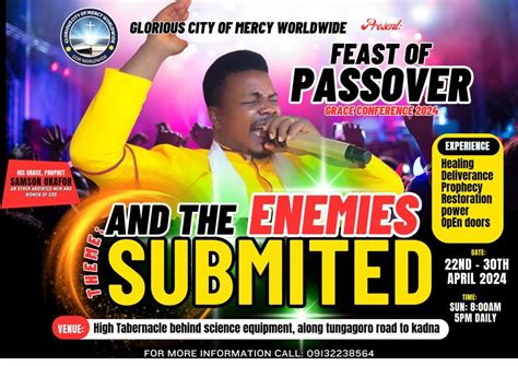 The feast of PassOver || Grace Conference 2024, GCM, Pinamar, 22 April ...