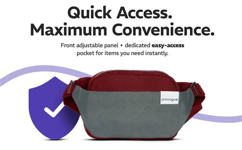 Buy Black Waist Bag Rover for Outdoor Adventures | Provogue