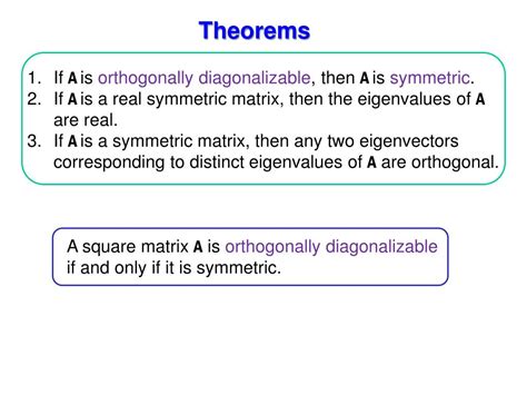 Image result for Orthogonal Diagonalization