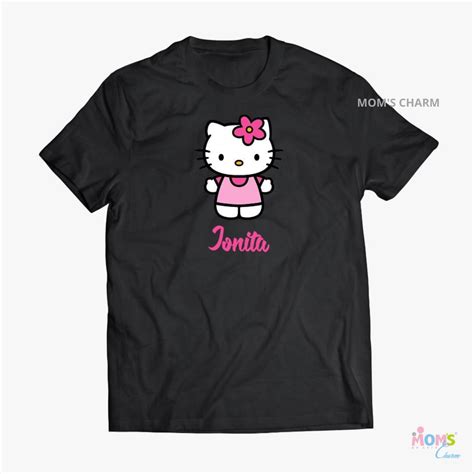 Hello Kitty Tshirt – Black Color – Mom’s Charm