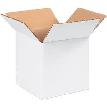 Aviditi Shipping Moving Boxes 6" x 6" x 6" (100-Pack) Small Corrugated ...