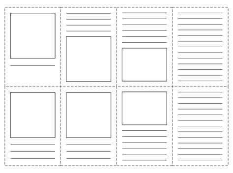 Printable Mini Book Template - Free Printable Templates: