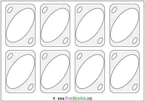 Free Printable Blank UNO Cards Template [PDF] - Printables Hub