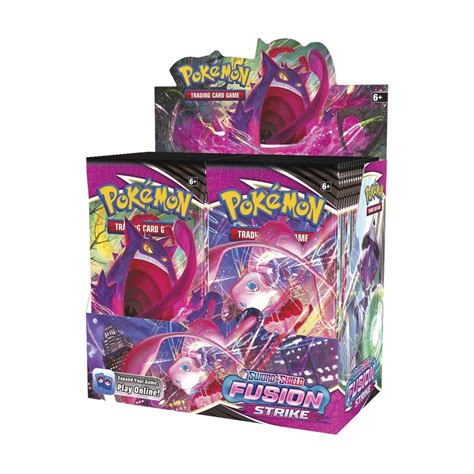 Pokémon TCG: Sword & Shield-Fusion Strike Booster Display Box (36 Packs ...