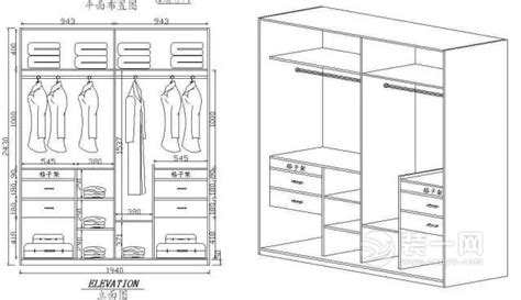 自制衣柜如何设计内部空间？衣柜内部合理设计图来了 - 衣柜 - 装一网