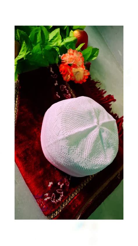 Islamic Topi for Men | Prayer Cap (Taqiyah) | White – Deeni Essentials
