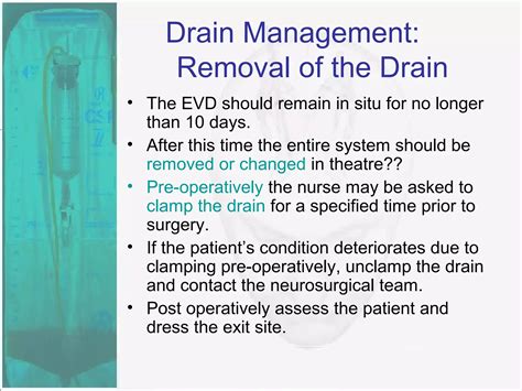 External Ventricular Drain | PPT
