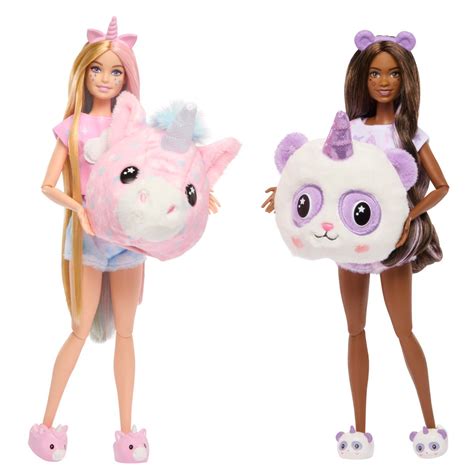 Barbie Cutie Reveal Slumber Party dolls set - YouLoveIt.com