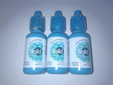 NEW! 3 BLINK TEARS Lubricating Eye Drops 15