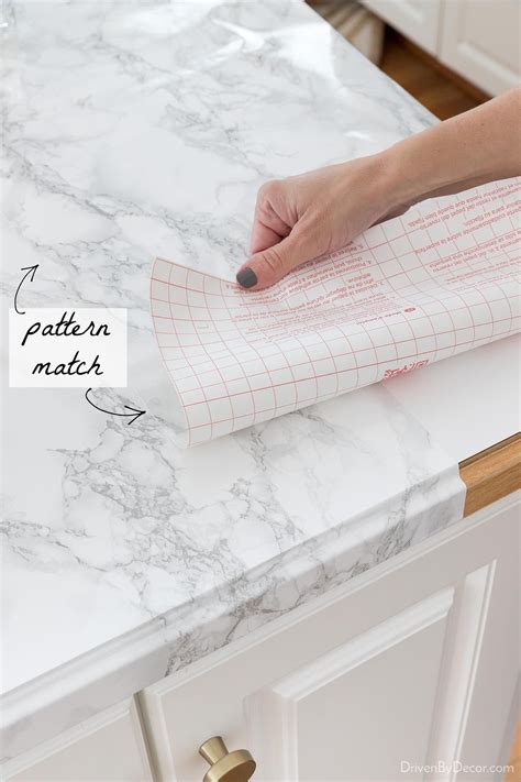 Marble Contact Paper For Countertops: A Simple Fix for Ugly Countertops ...