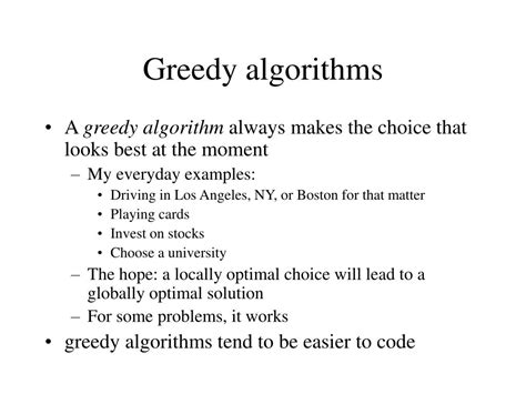 Image result for Greedy Algorithms Tutorial