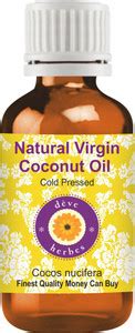 deve herbes Natural Virgin Coconut Oil (Cocos nucifera) 100% Pure ...