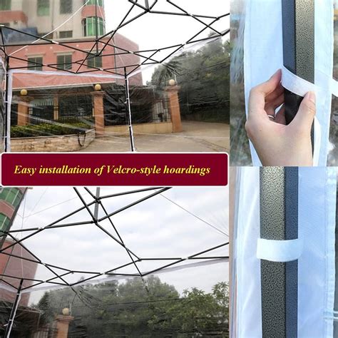 Transparent Pop-up Gazebo Walls Replacement Cover - India | Ubuy