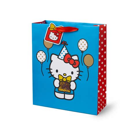 Hello Kitty Balloons Gift Bag - The Brass Owl