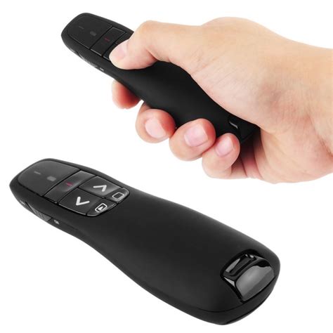 Chargeworld Presenter R400 Remote Control Laser Pointer Pen with USB ...