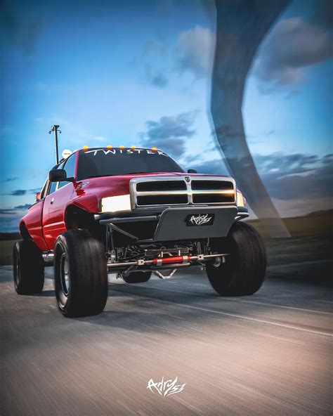 Twister Dodge Ram Truck Red