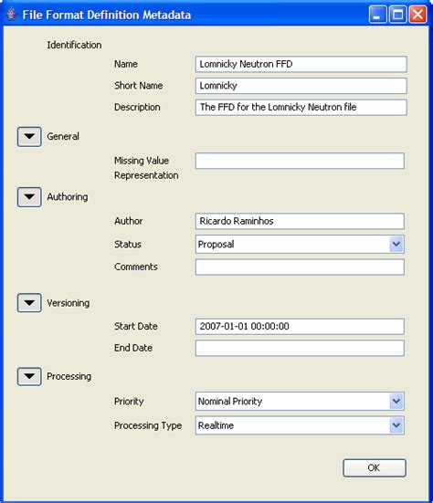 Metadata File Format 的图像结果