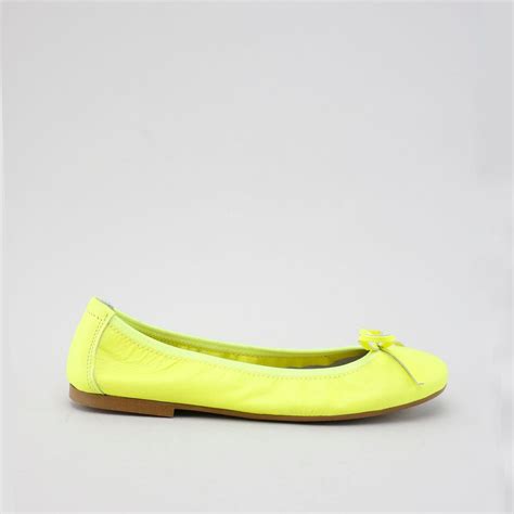 Papanatas Neon Yellow Ballet Flat – Hal Outlet