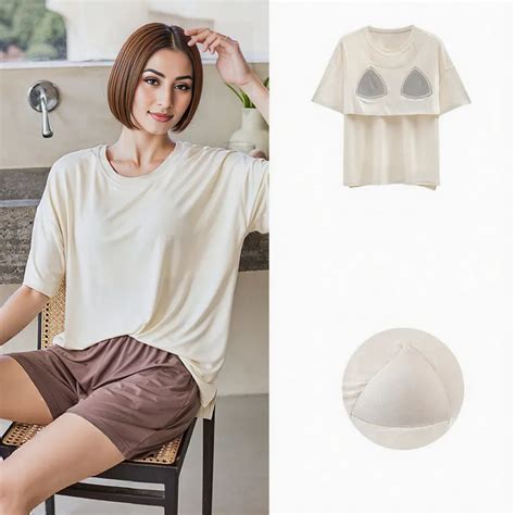 Zerobra - Built in Bra Tops, Nightwear and Gymwear