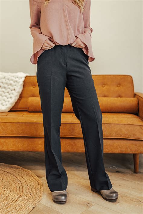 Work Black Pants Womens