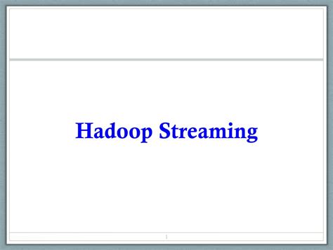 Image result for Hadoop Streaming Example