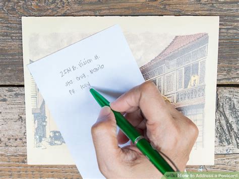 Image result for Postcard Address Example